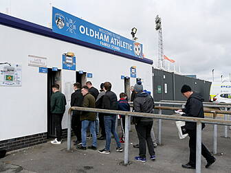 Oldham Athletic served with a...